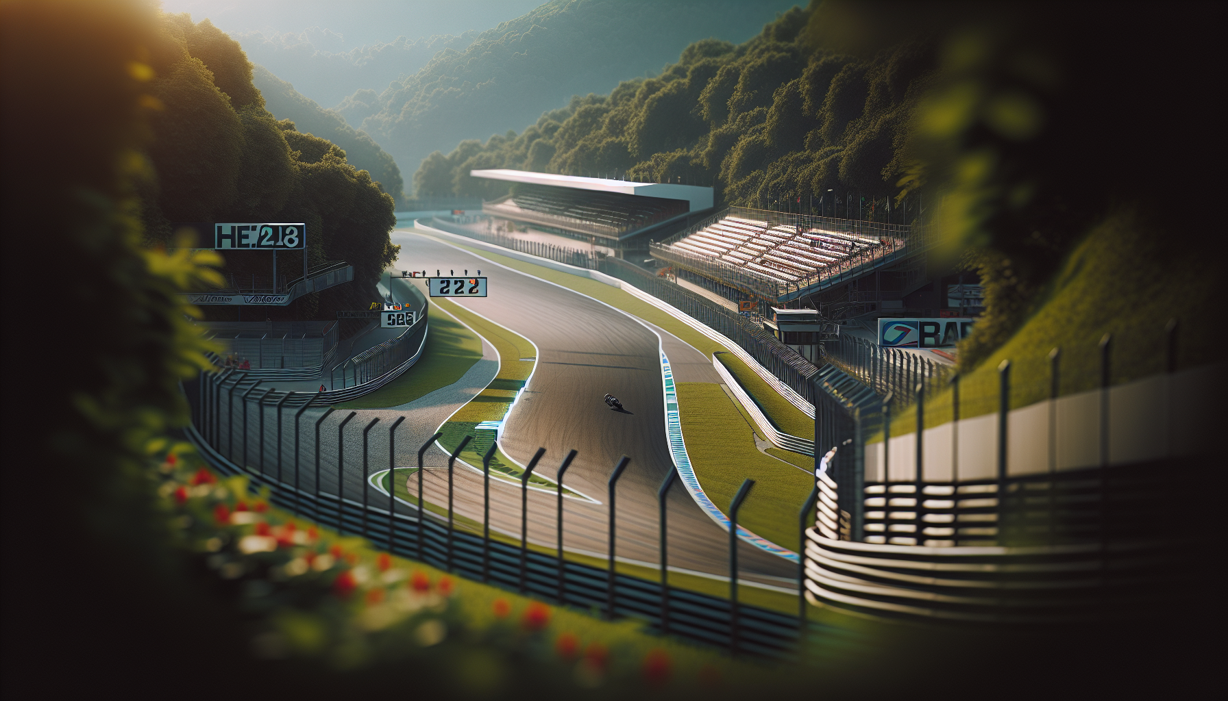 Piloti in azione durante il FIM Superbike in Portogallo