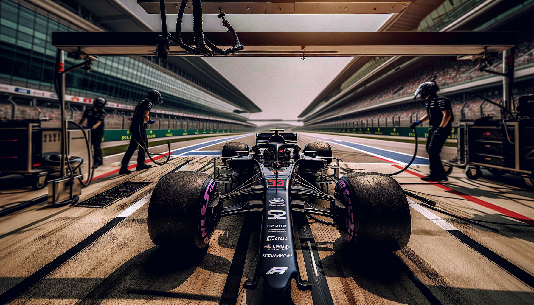 Piloti di Formula 1 in azione durante una gara emozionante