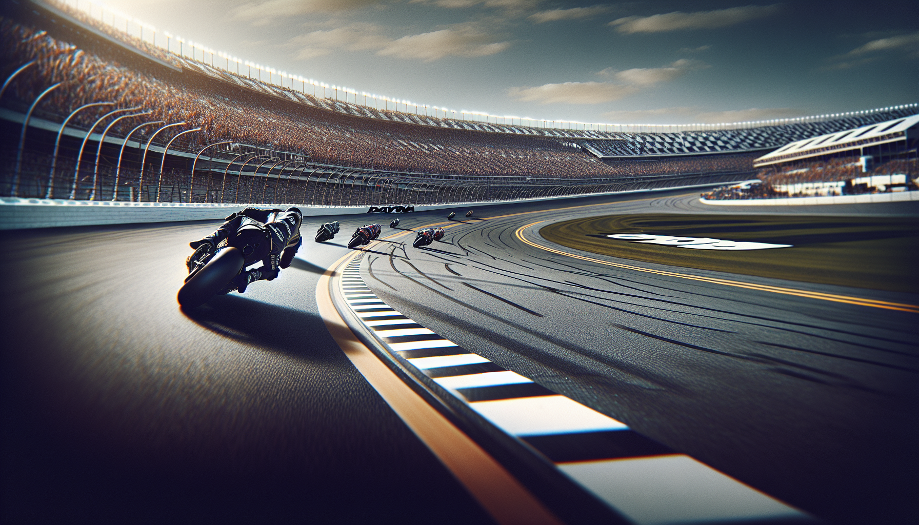 Josh Herrin celebrates his third Daytona 200 victory