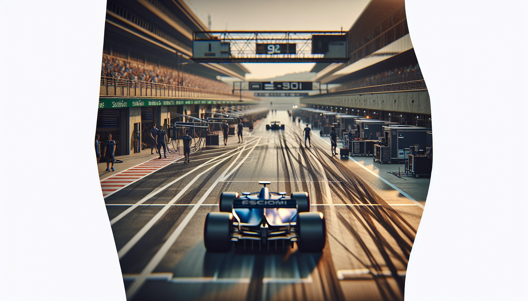 Lando Norris during practice at the Australian Grand Prix