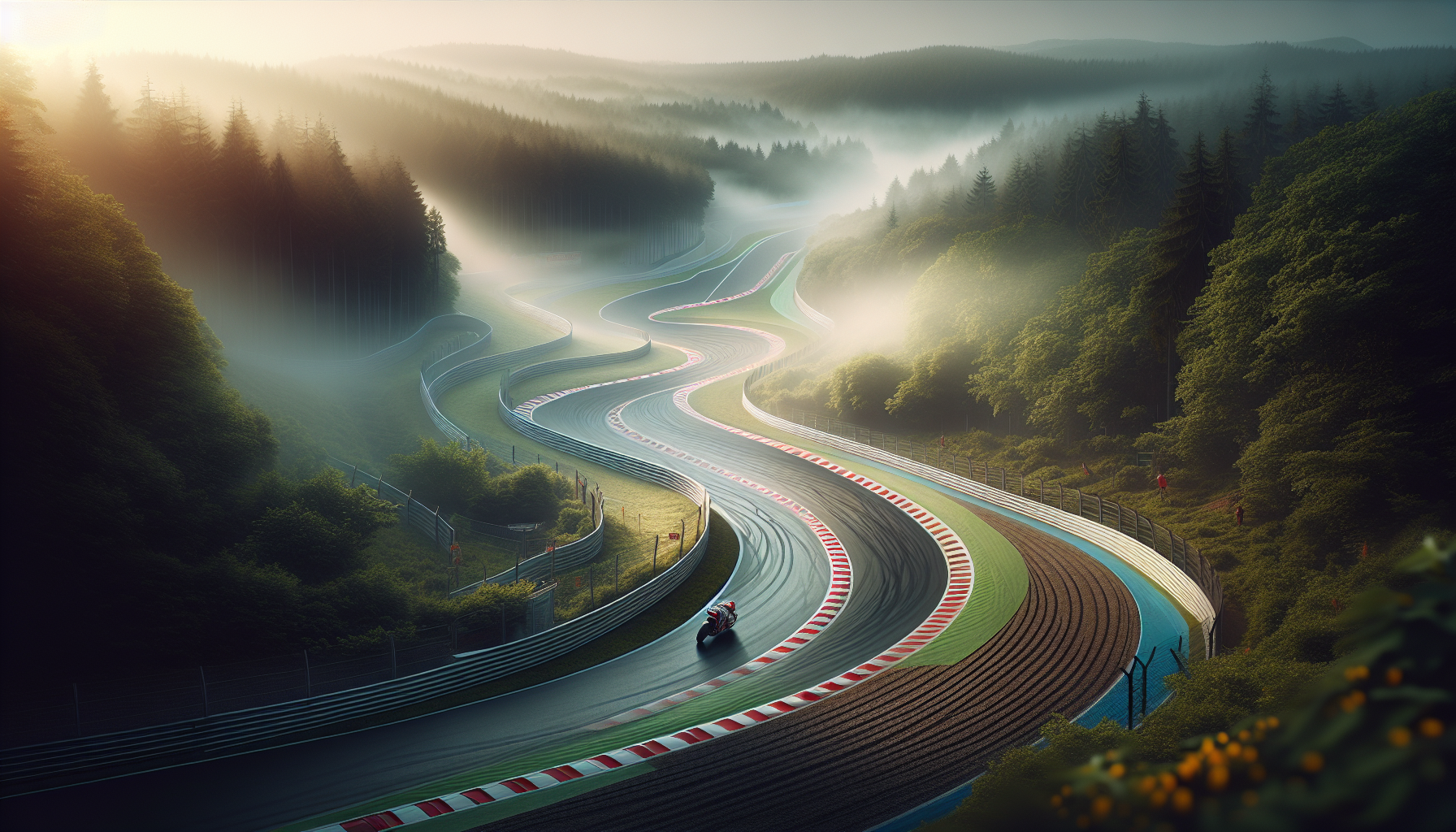 Marc Marquez leading the Thailand Grand Prix sprint race