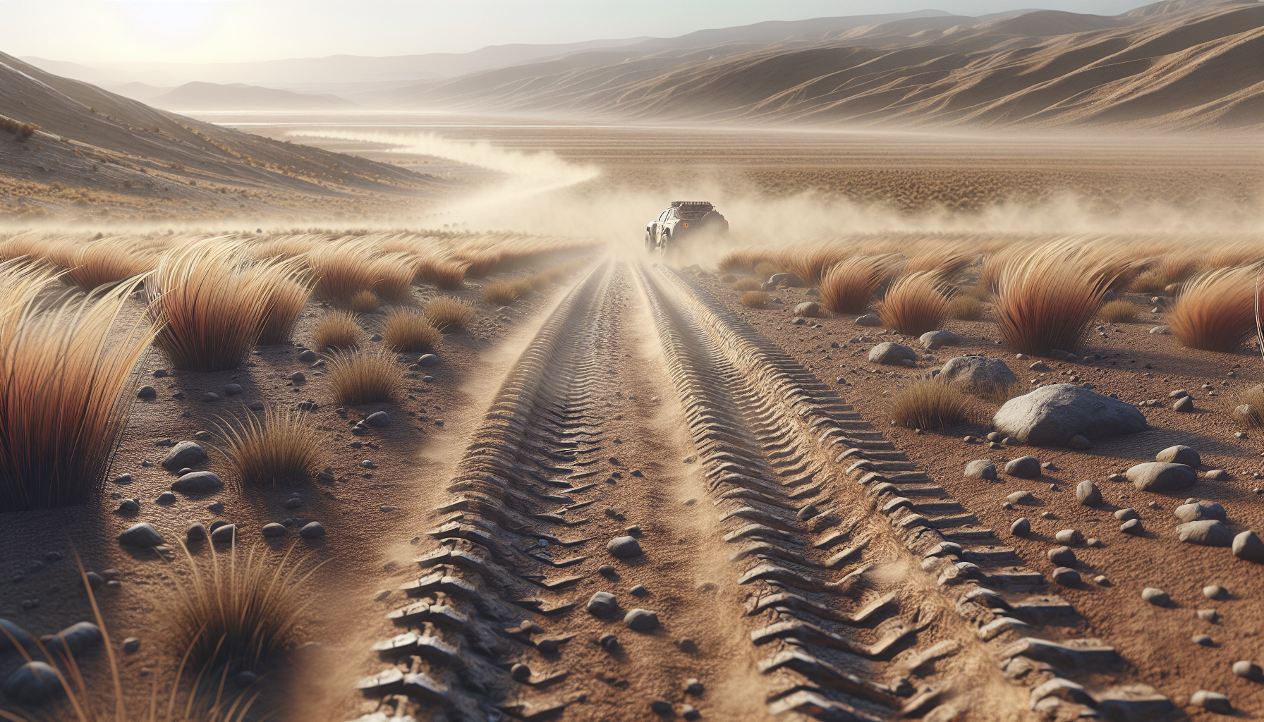 Takamoto Katsuta's car during a dramatic exit at Safari Rally