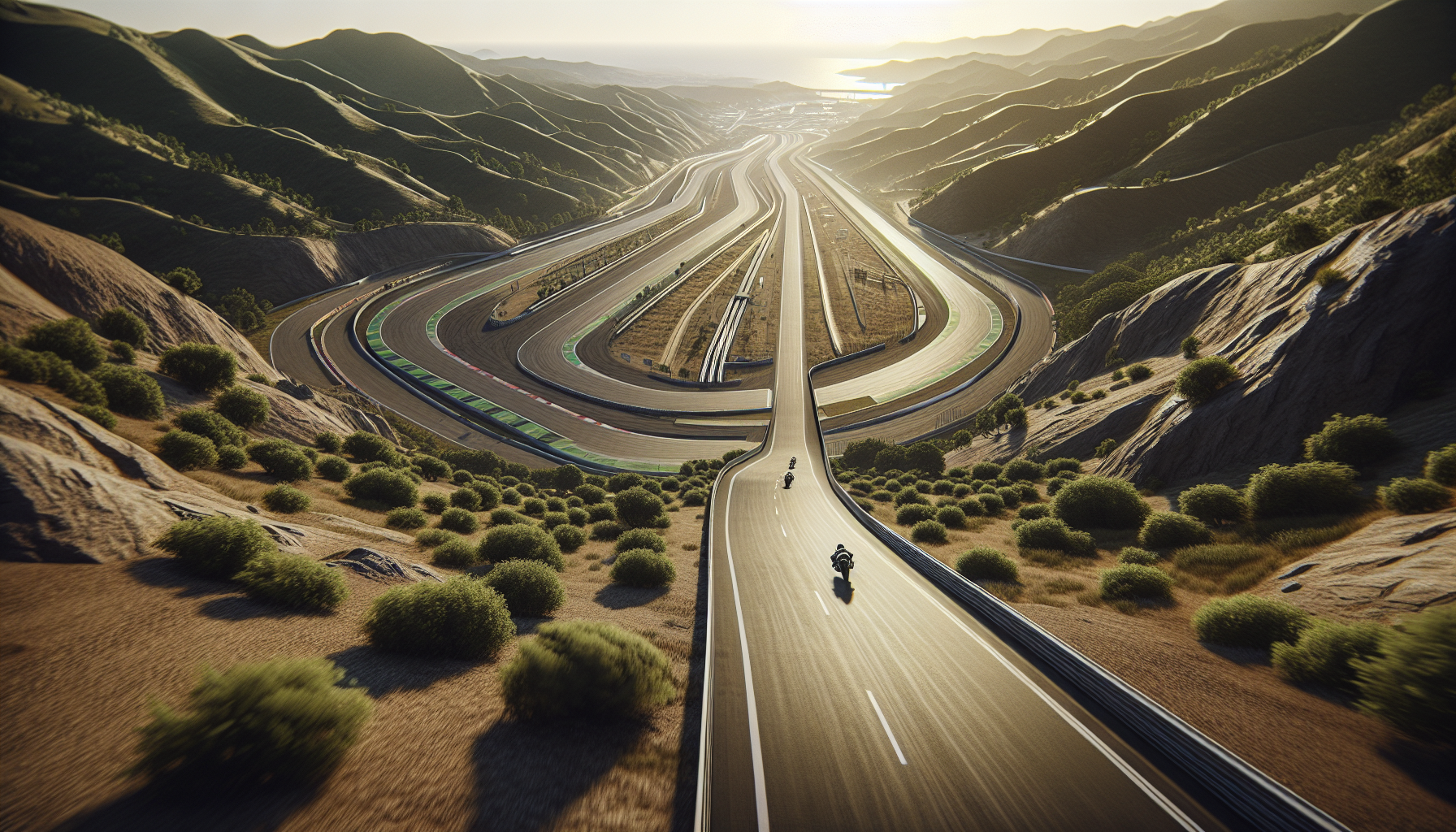 Young racers competing at Sonoma Raceway