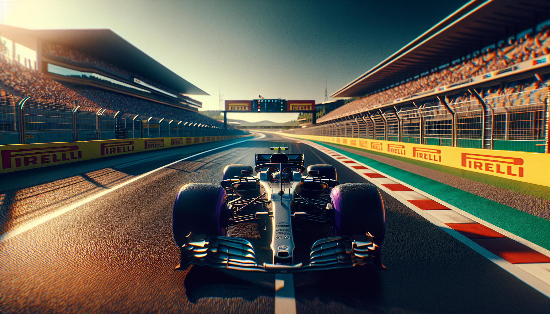 Young F1 drivers showcasing their skills on the track