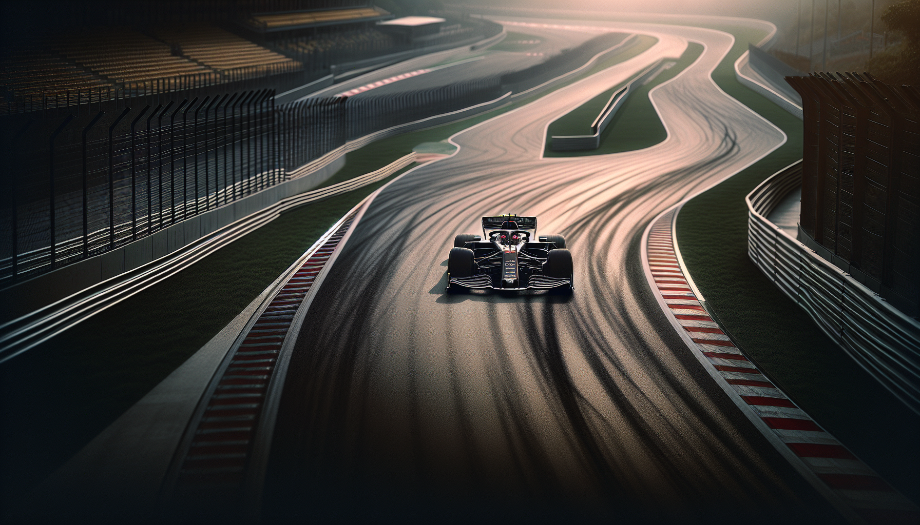 FIA officials conducting wing tests in Formula 1