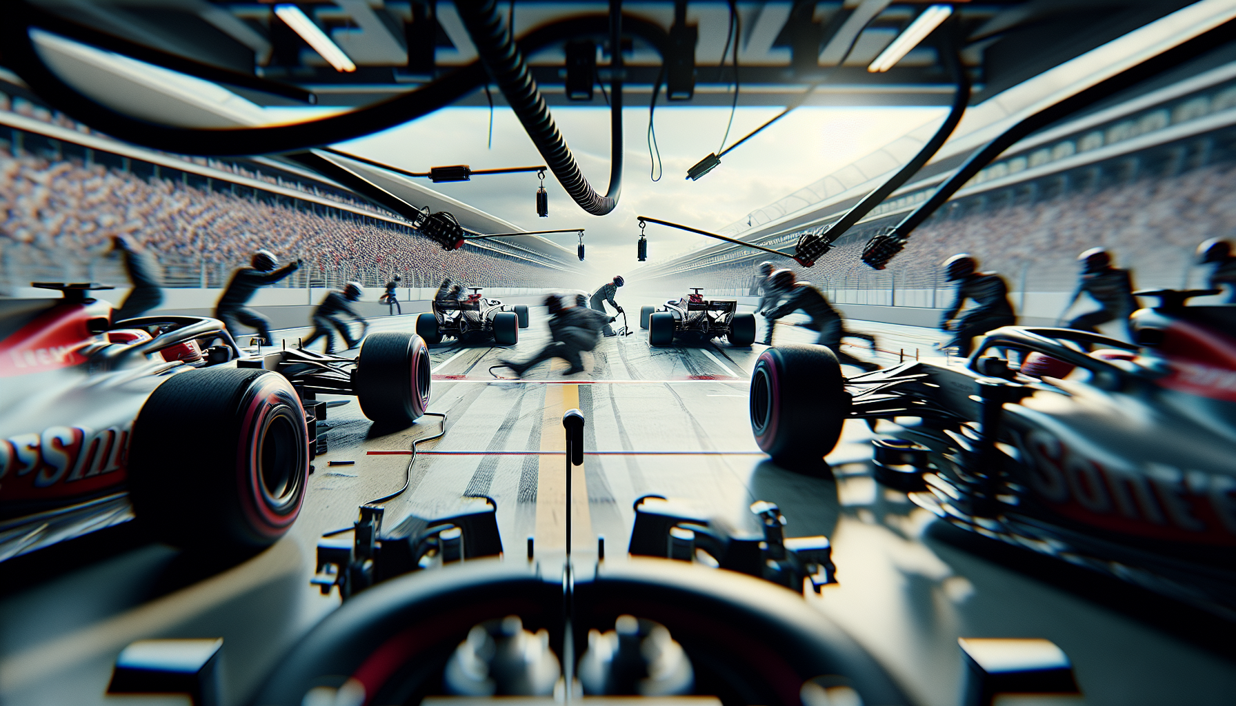 Lando Norris in azione durante una gara di Formula 1