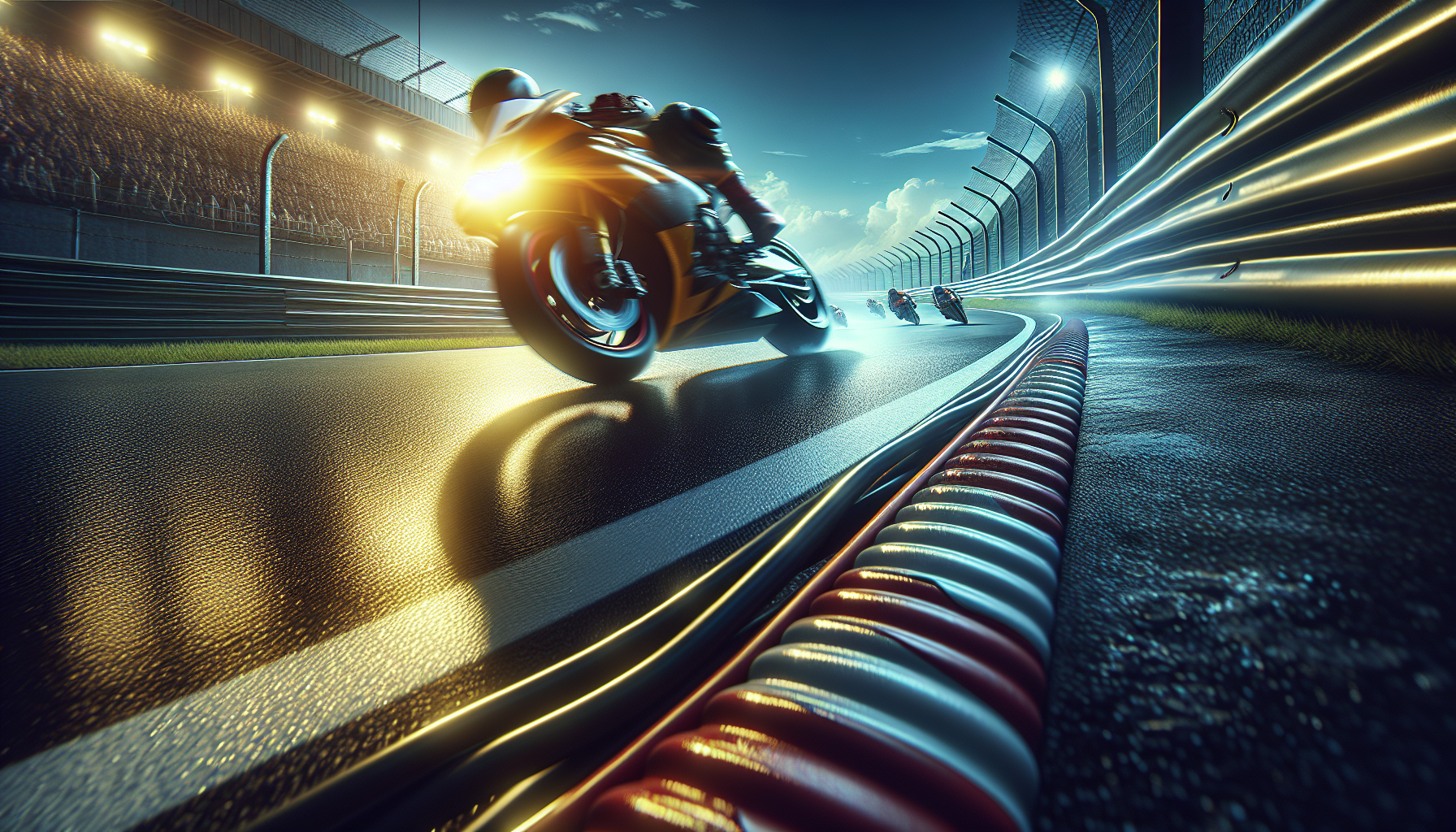 Exciting moments from recent motorcycle racing events