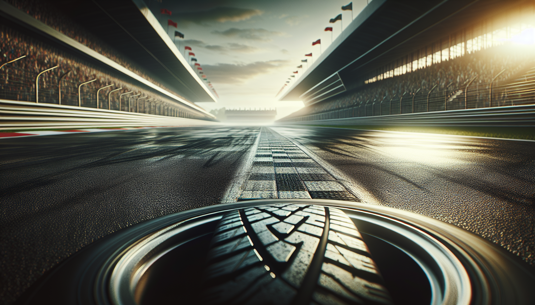 Louis Foster competing in an IndyCar race