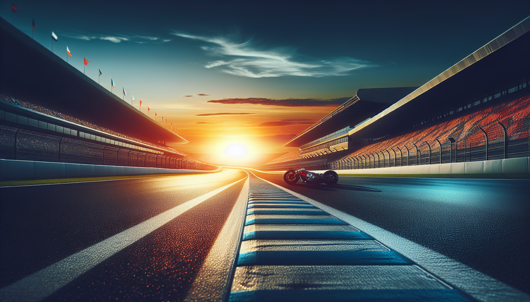 Marc Marquez in action during MotoGP practice at Lusail