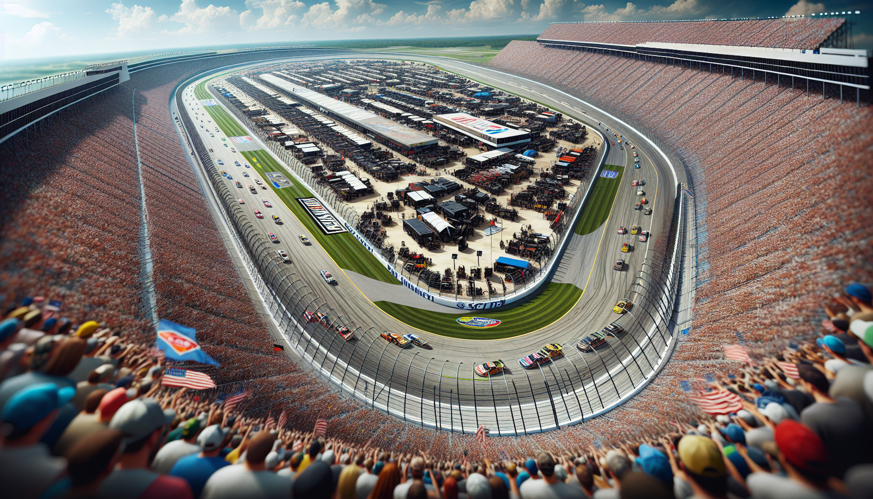 NASCAR drivers in action during Netflix's Season 2