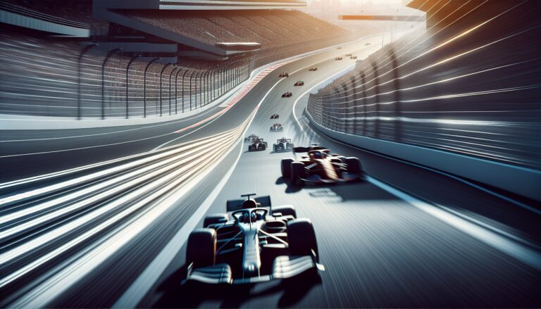 Ryan Blaney navigating a challenging race at Darlington