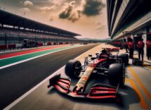 Ryo Hirakawa racing in Formula 1 at the Japanese Grand Prix