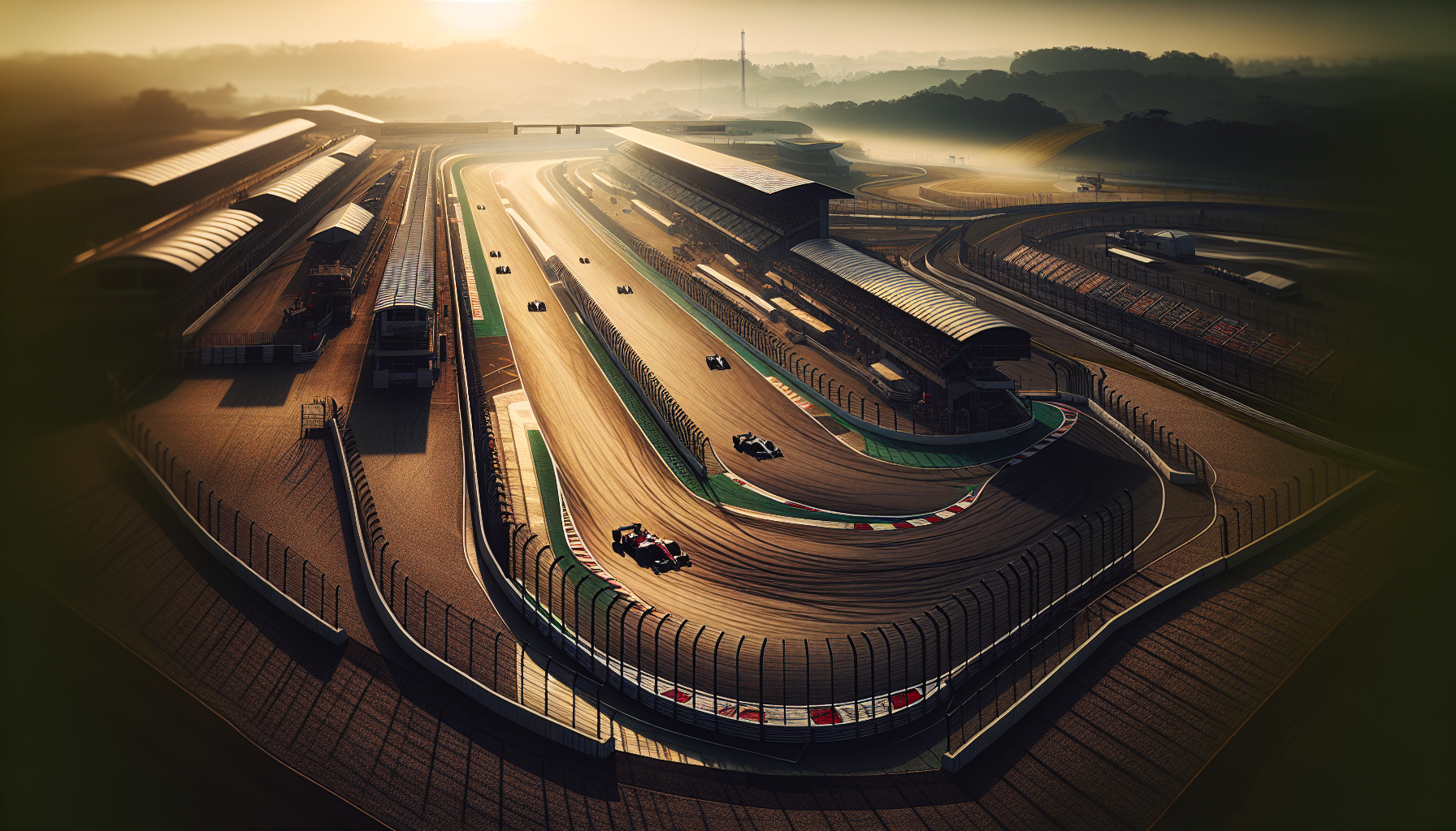 Competitors racing in the Twins Cup at Barber Motorsports Park