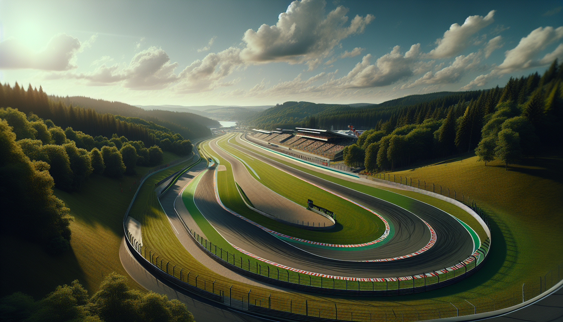 Riders competing in the Twins Cup at Barber Motorsports Park