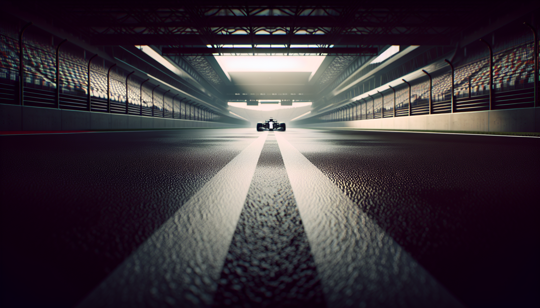 V10 engine in a Formula 1 car during a race