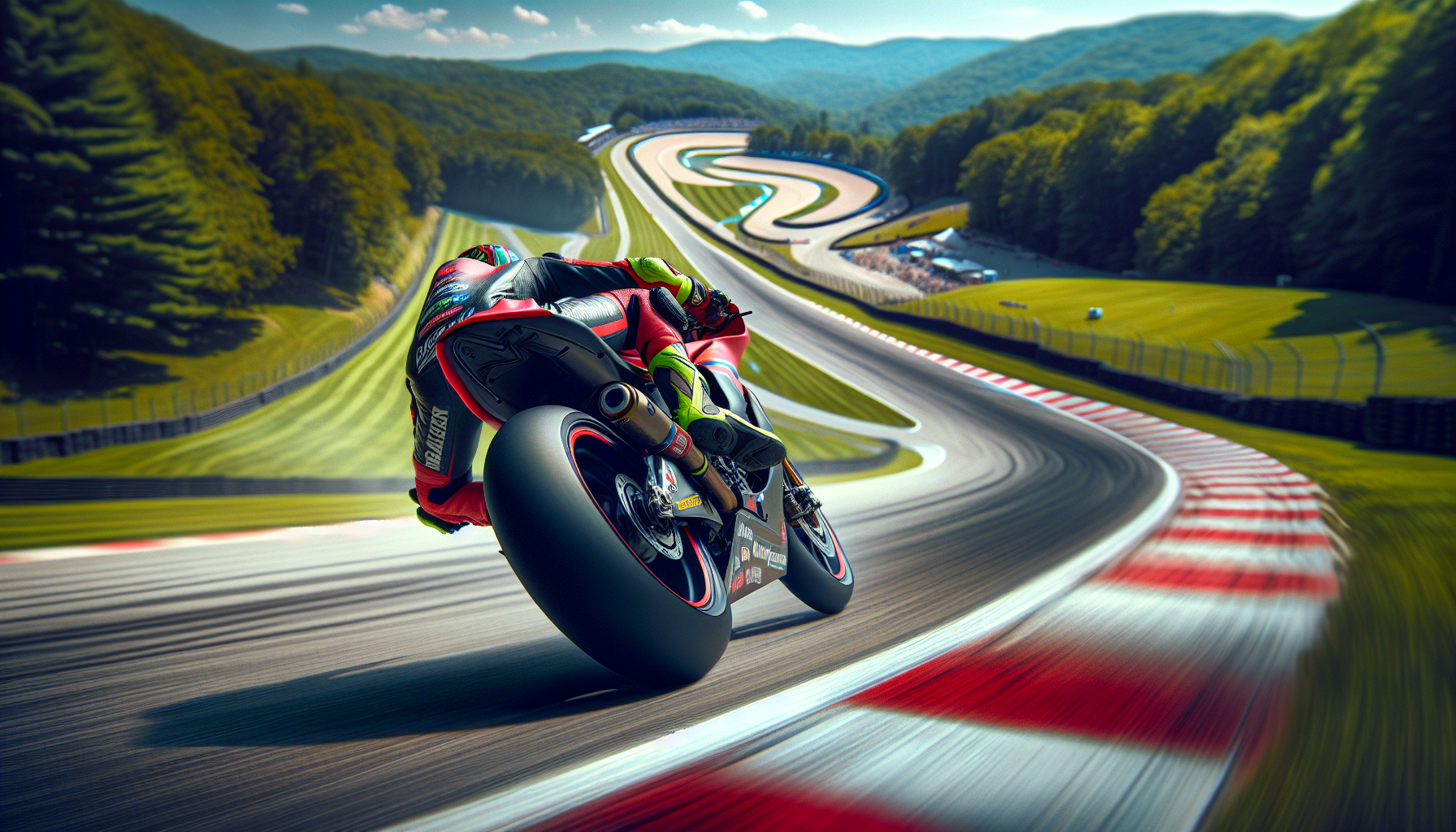 Young racers showcasing their skills at Barber Motorsports Park