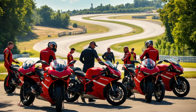 ducati lenovo teams exciting track testing at balaton park python 1754617335