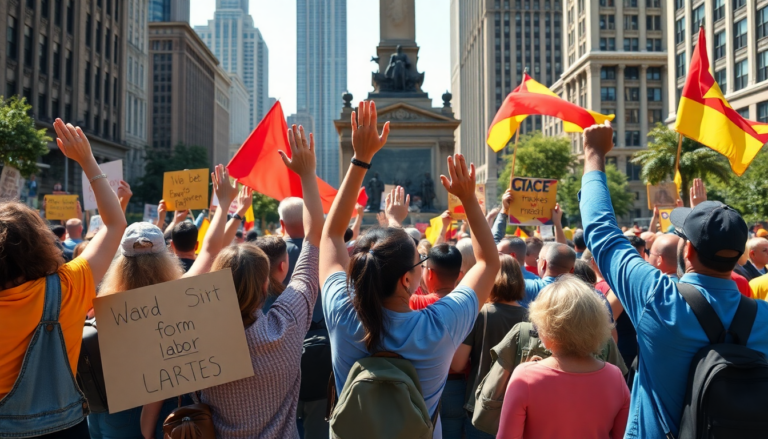 chicago labor day rally focuses on unity against authoritarianism python 1756772430