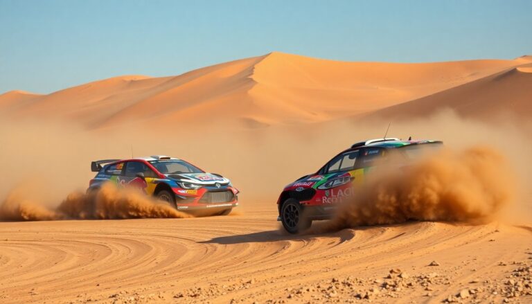 wrc saudi arabia title contenders battle through exciting challenges in epic showdown 1764279981