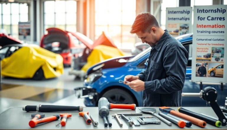exploring career pathways in auto collision repair and racing internships your guide to success 1764885093