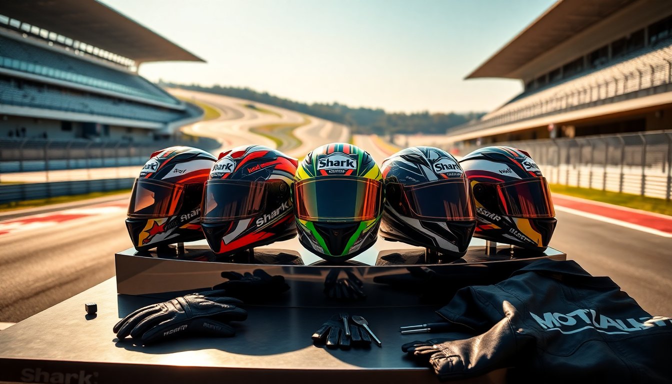 shark and motogp unveil exclusive official helmet collection 1765862870
