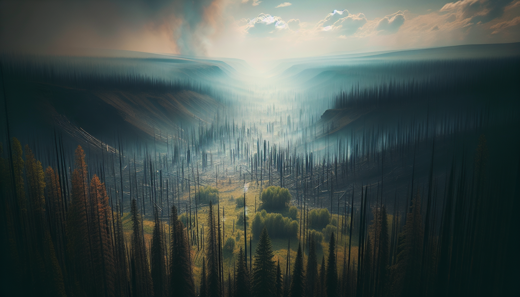 Persone evacuate durante incendi in Saskatchewan