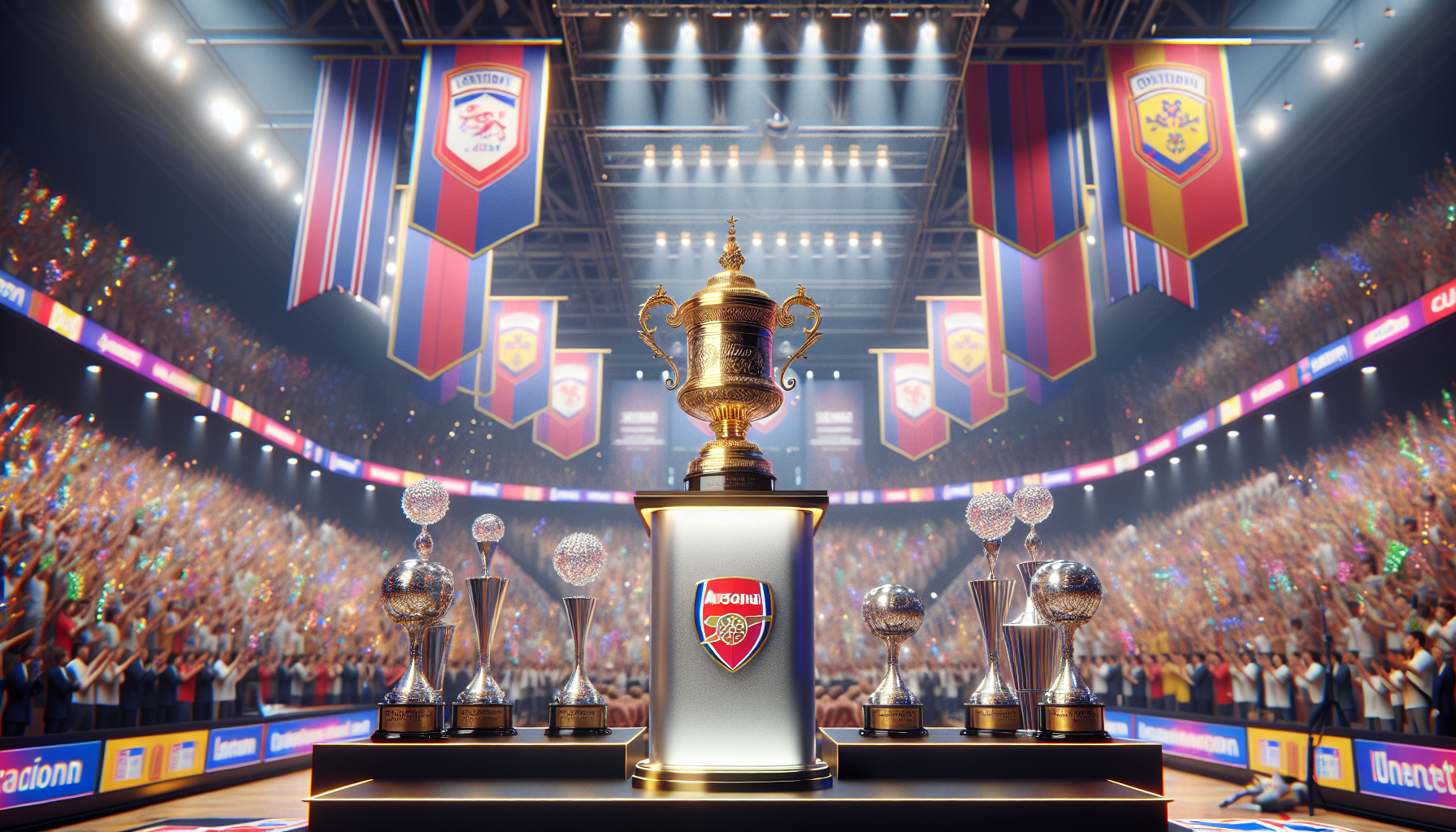 London Knights players celebrating individual awards for 2024-25 season