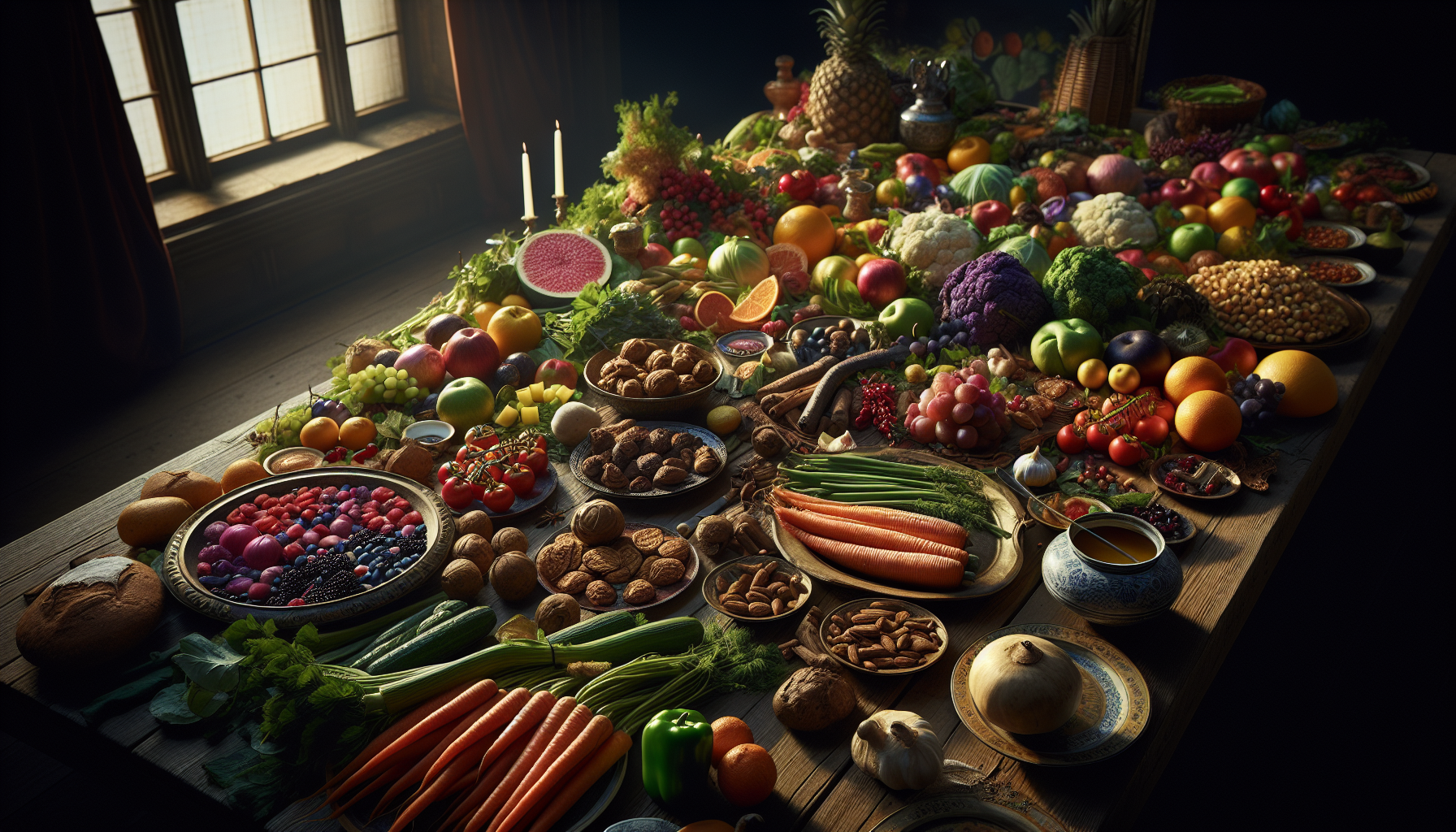 Healthy foods promoting brain health from the MIND diet