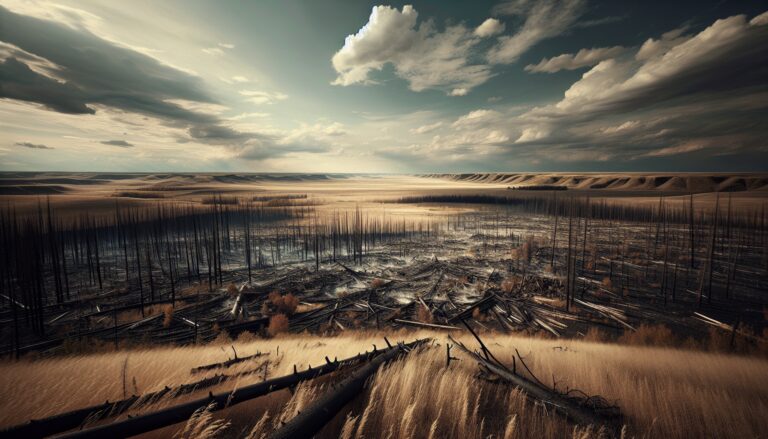 Volontari aiutano nella lotta contro gli incendi in Saskatchewan