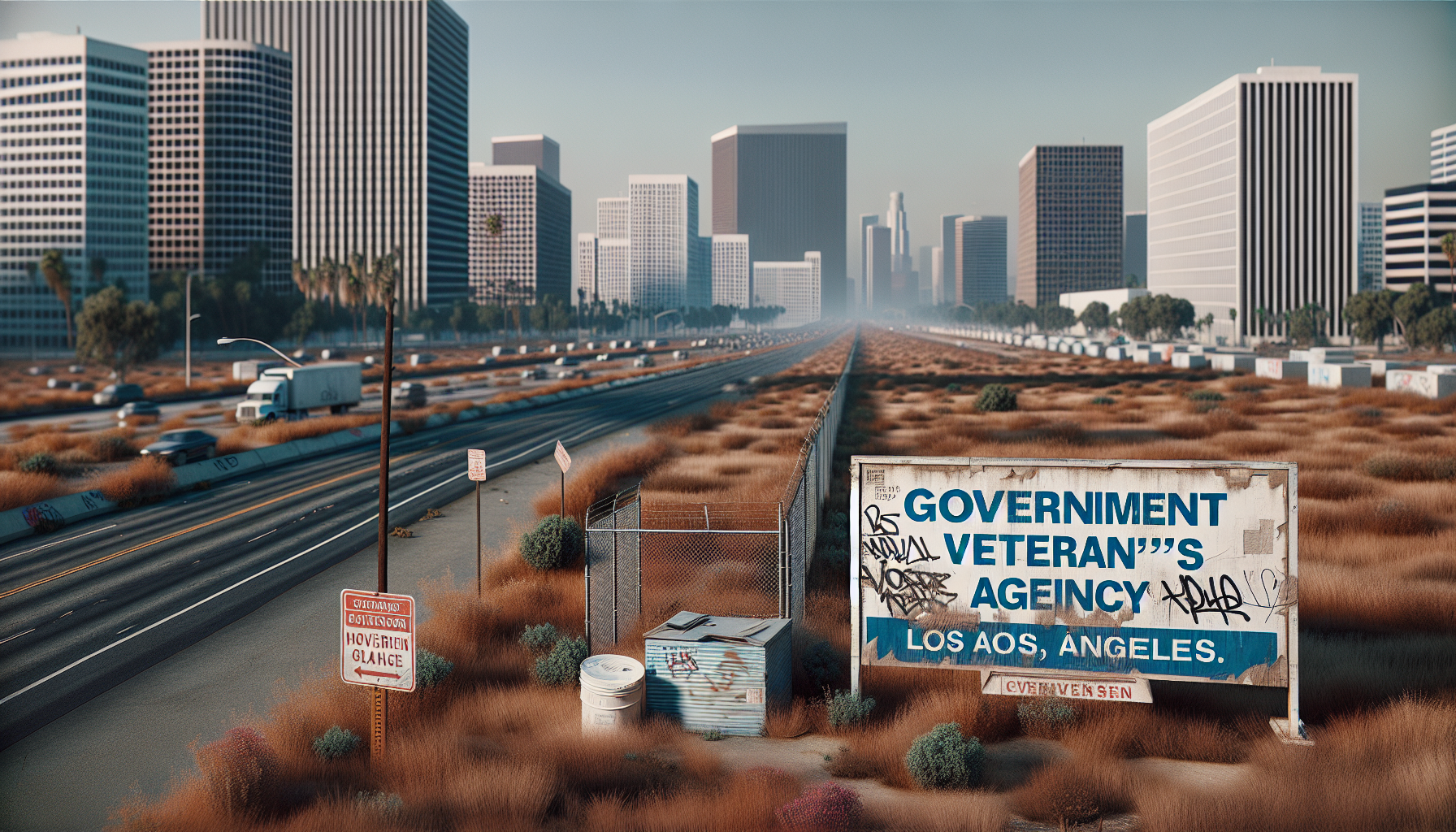 Veterans in Los Angeles affected by civil unrest