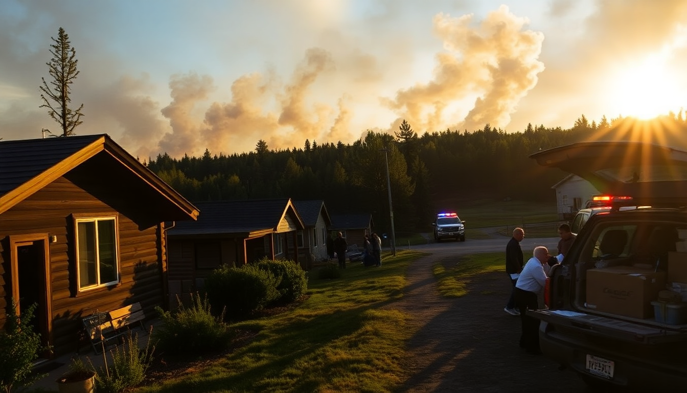 emergency response to wildfires in leaf rapids evacuation details 1751906314