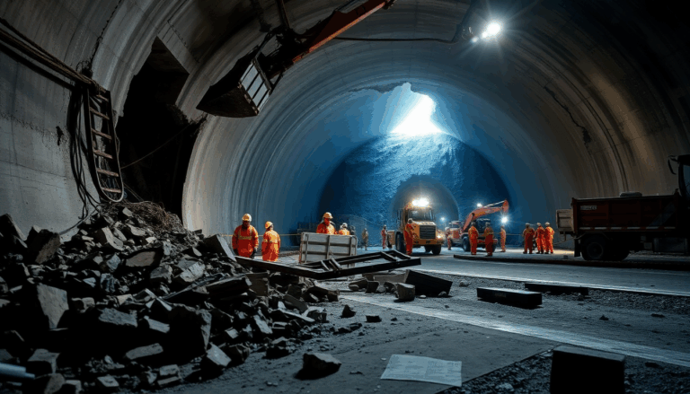 los angeles tunnel collapse a miraculous escape for construction workers 1752176167