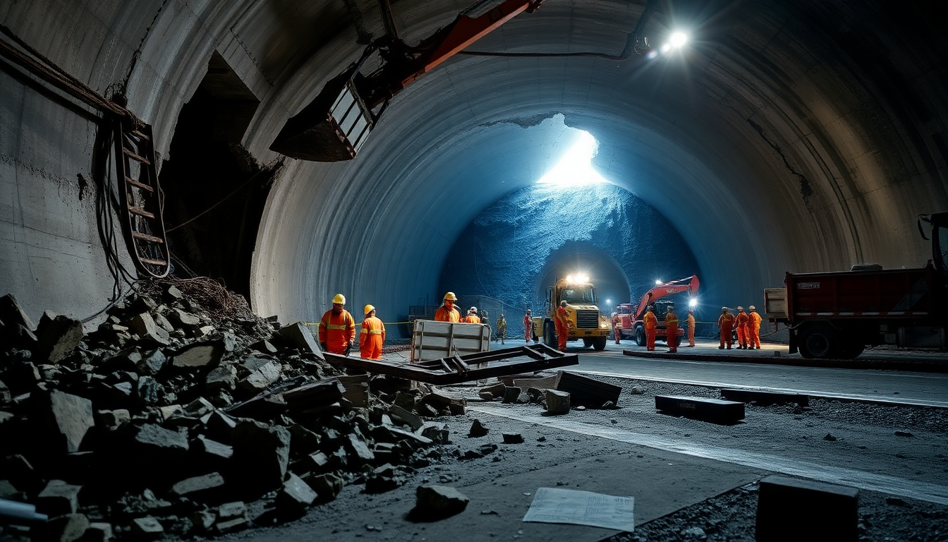 los angeles tunnel collapse a miraculous escape for construction workers 1752176167