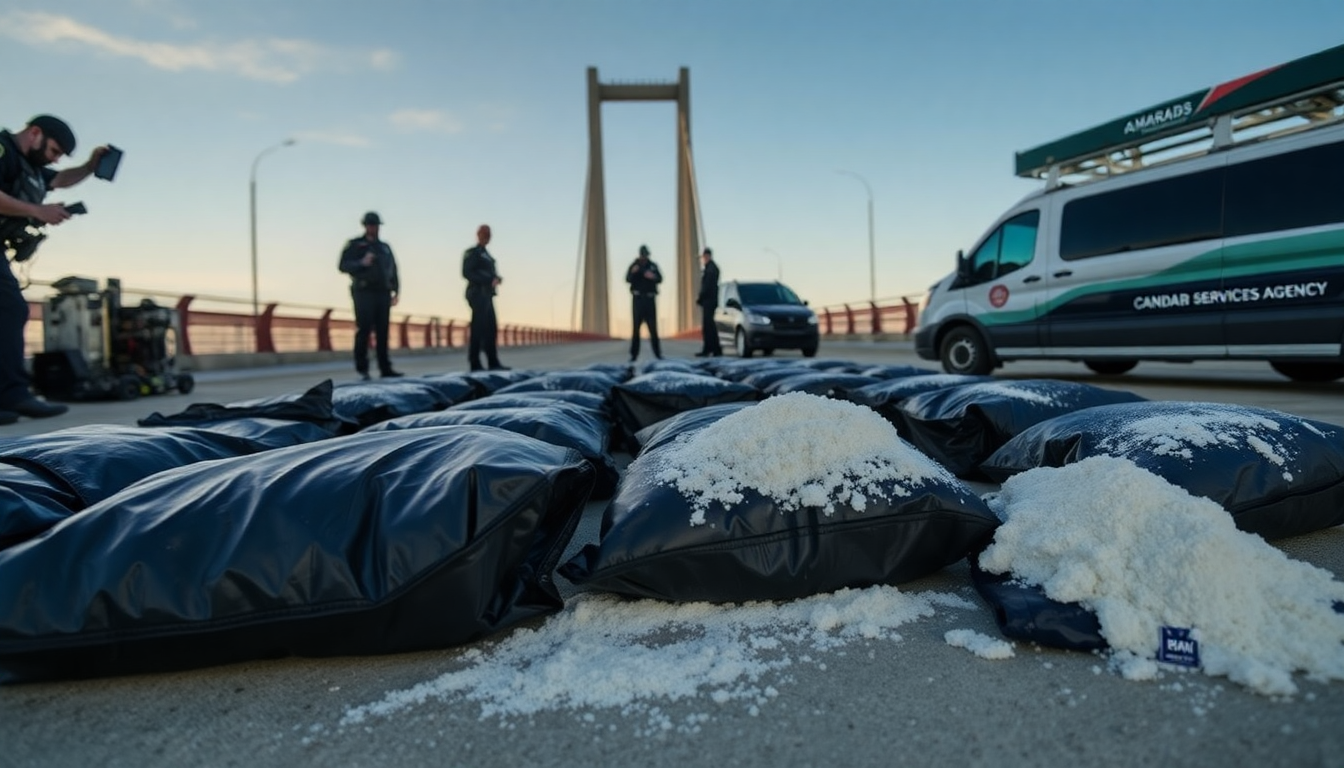 major cocaine bust at ambassador bridge raises concerns about smuggling 1753201447