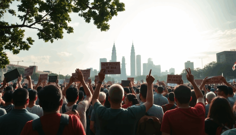 malaysians rally against rising costs and unfulfilled promises python 1753531226