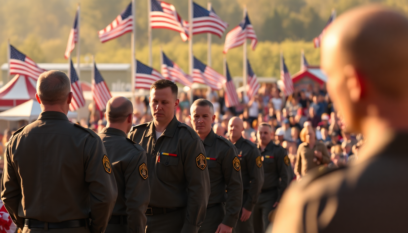 president trump pays tribute to military excellence at iowa event 1751630037