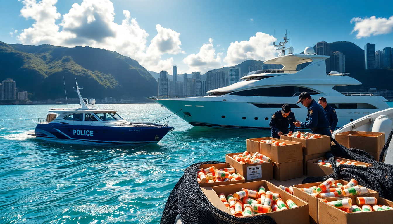 recent marine anti smuggling operations in hong kong waters python 1753620692