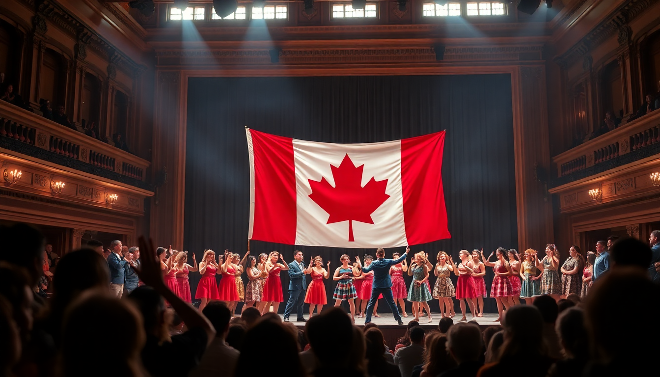 stratford festivals patriotic performance highlights canadian identity 1751362185