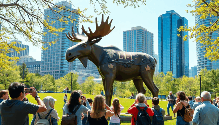 torontos iconic moose statues a blend of art and community spirit python 1753785099