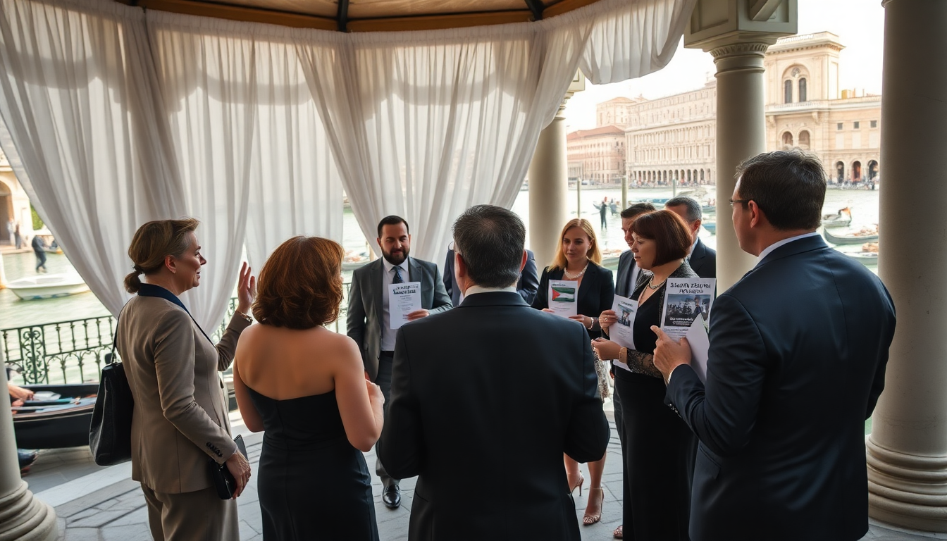 venice film festival and the demand for a pro palestinian stance python 1756007138