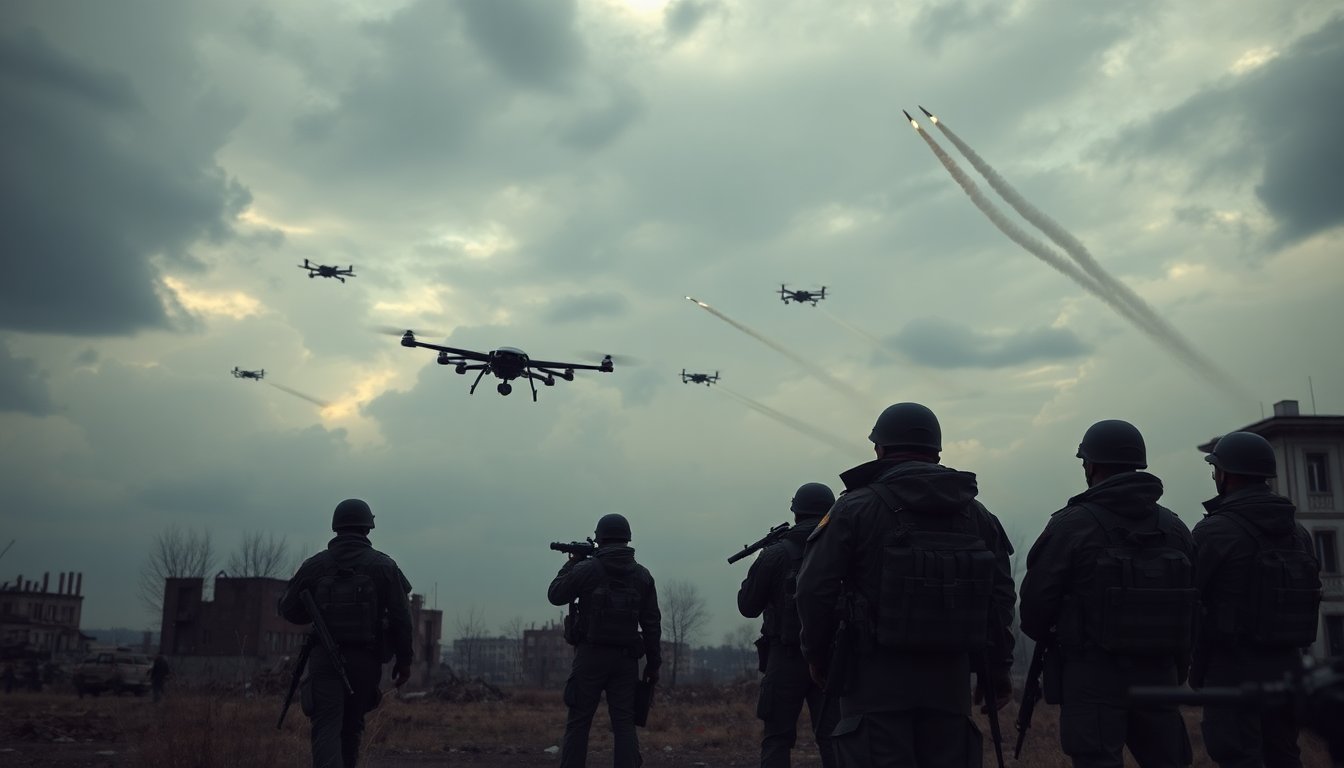 intense russian drone and missile assault on ukraine amid ongoing un talks python 1759084412