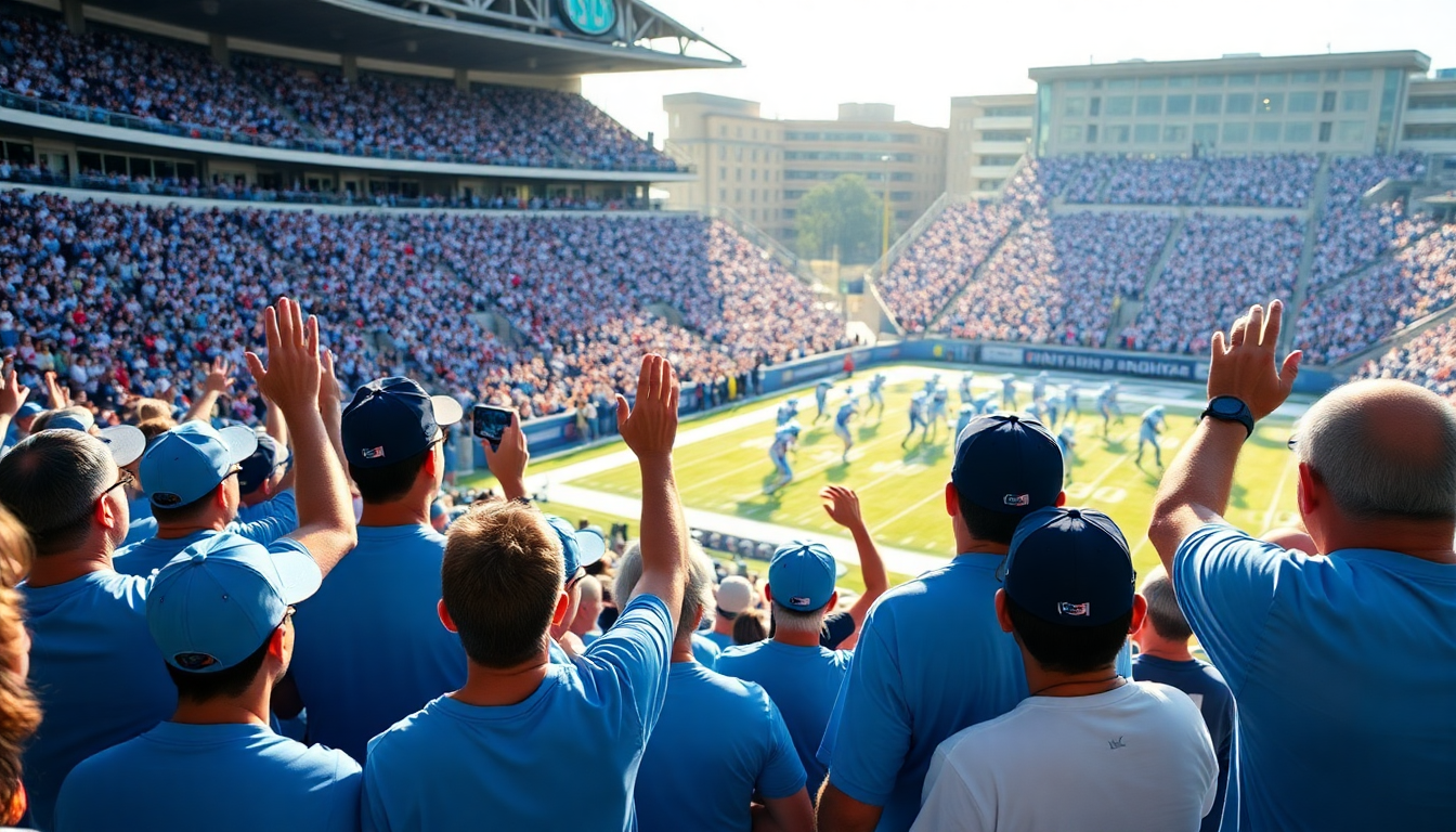 the buzz around bill belichicks first game as unc head coach python 1756784486