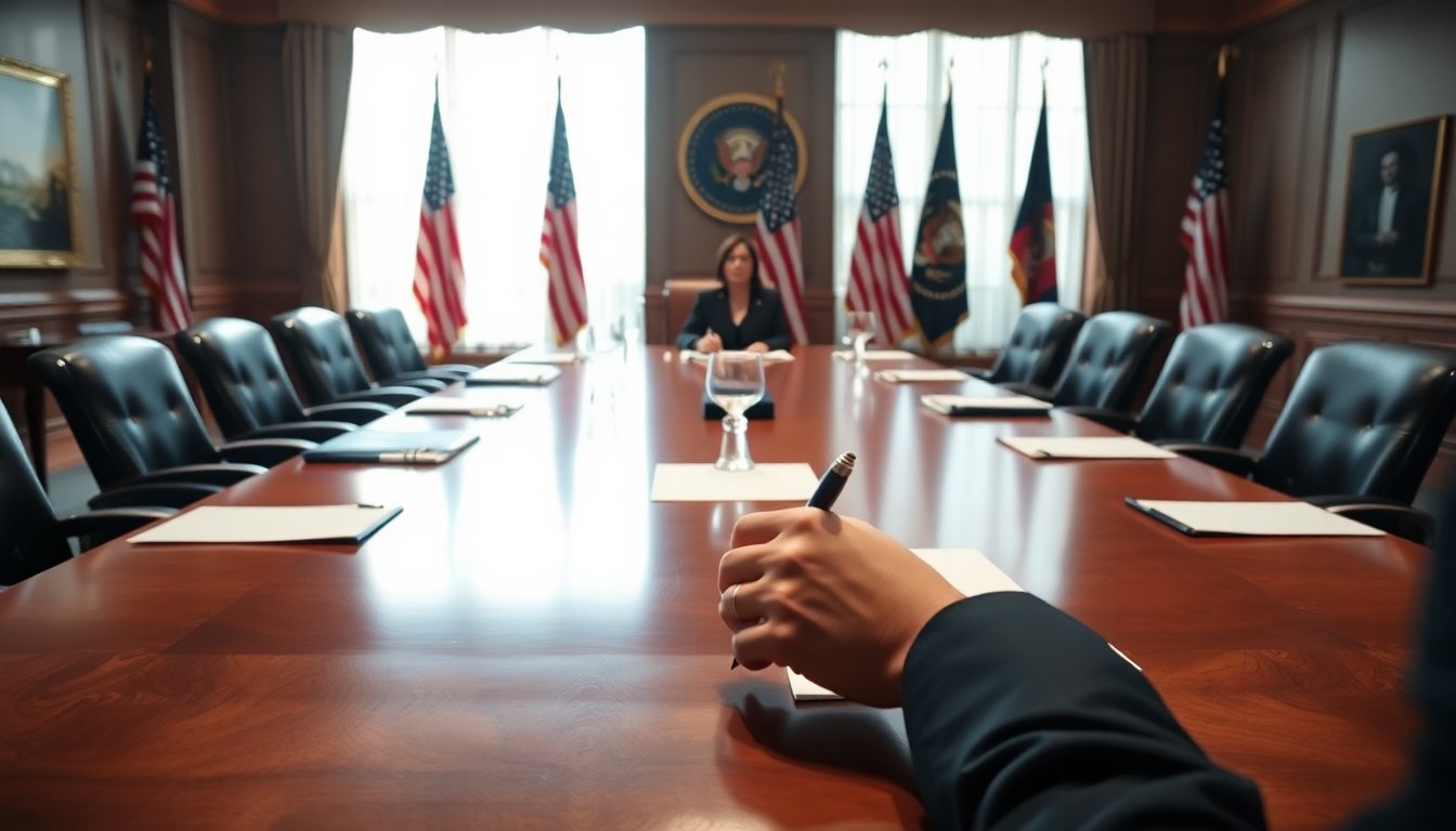 kamala harris acknowledges trumps victory in quick session 1759900111