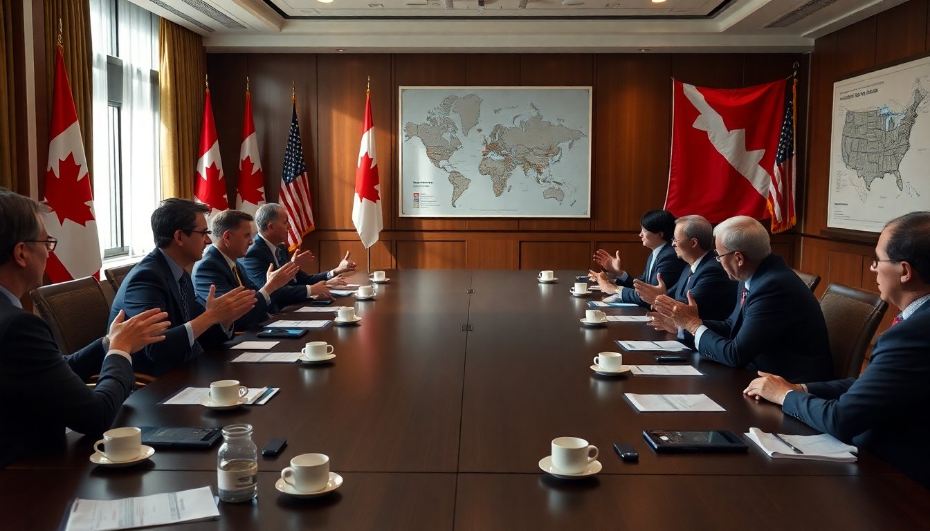 mark carney discusses us canada trade relations amid tariff threats 1761499364