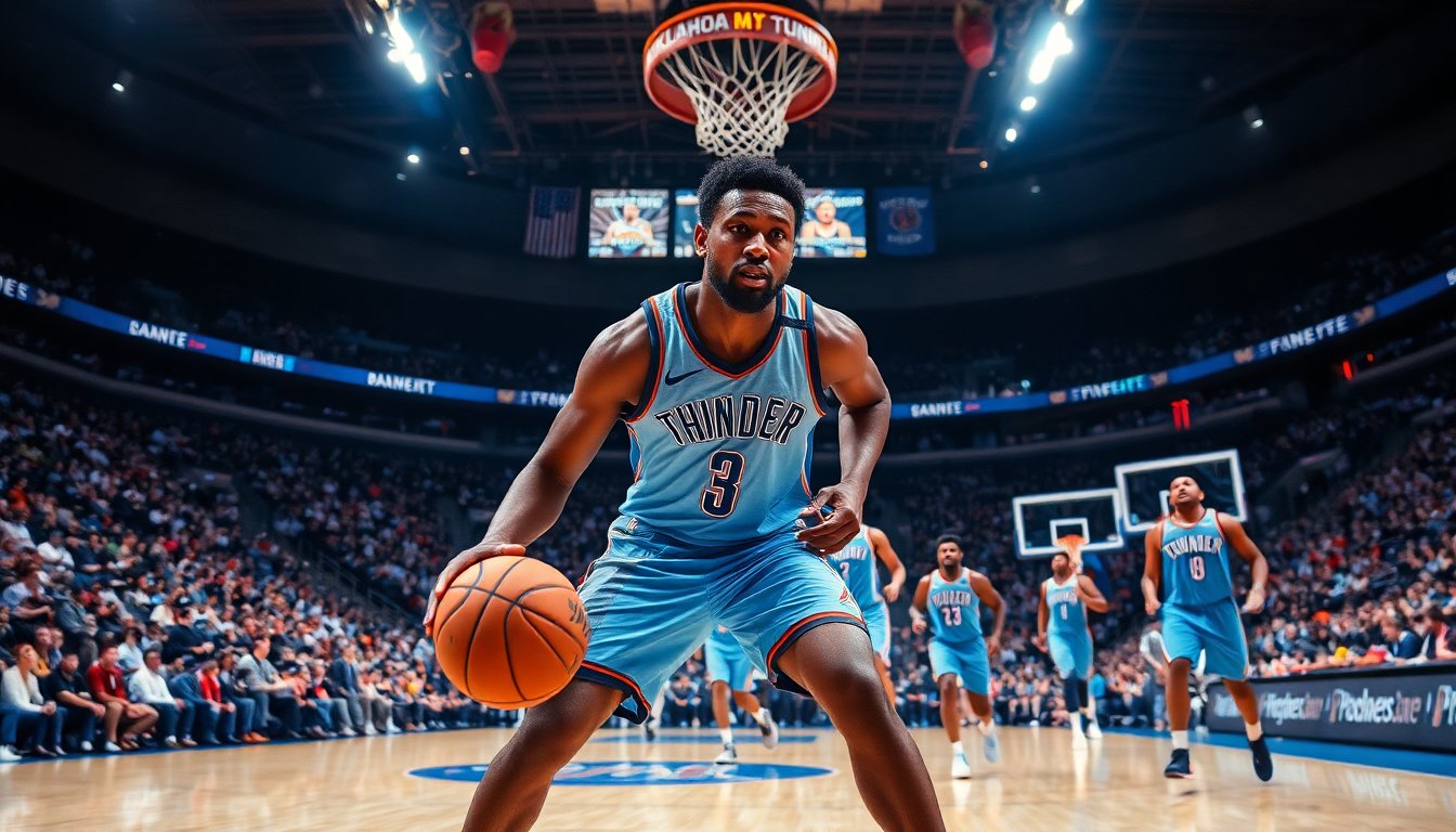 ajay mitchell the unexpected star driving the thunders success 1764292848