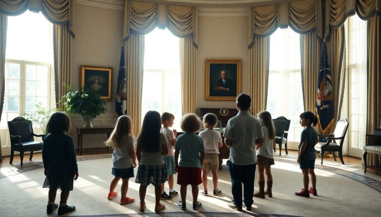 donald trumps heartwarming moment with children in the oval office 1763085665