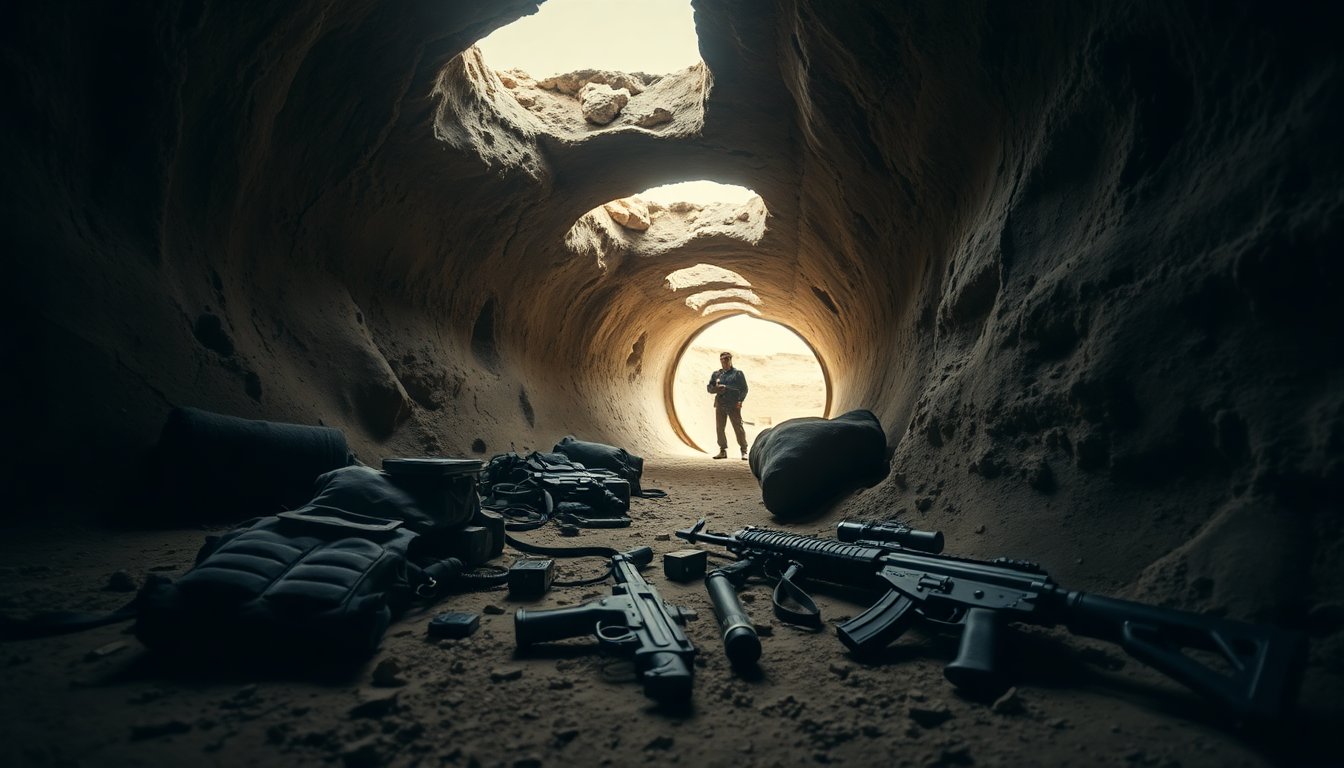 escalating tensions as hamas fighters remain trapped in gaza tunnels 1762426984