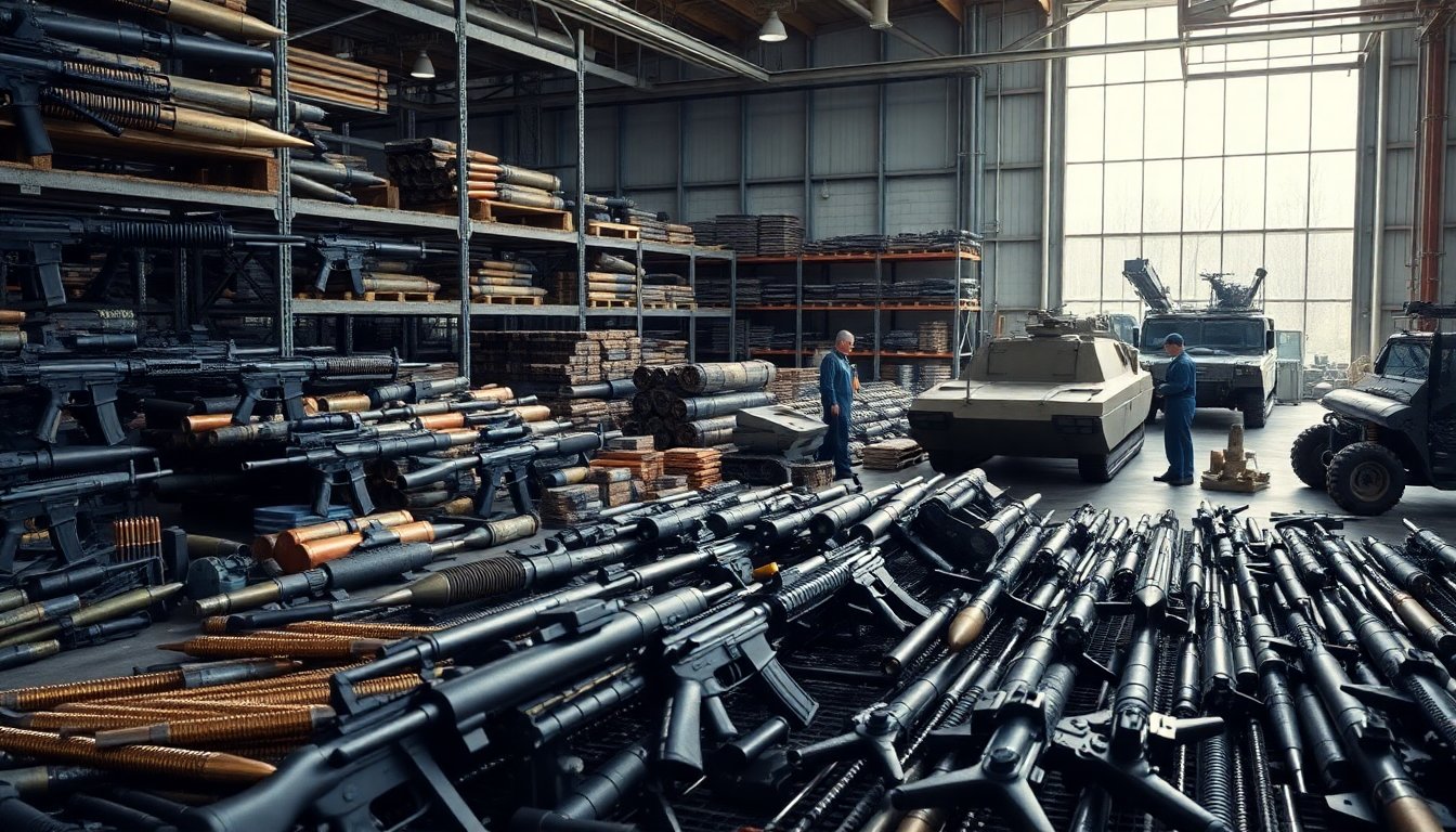 global arms sales surge geopolitical tensions and conflicts fuel demand 1764552402