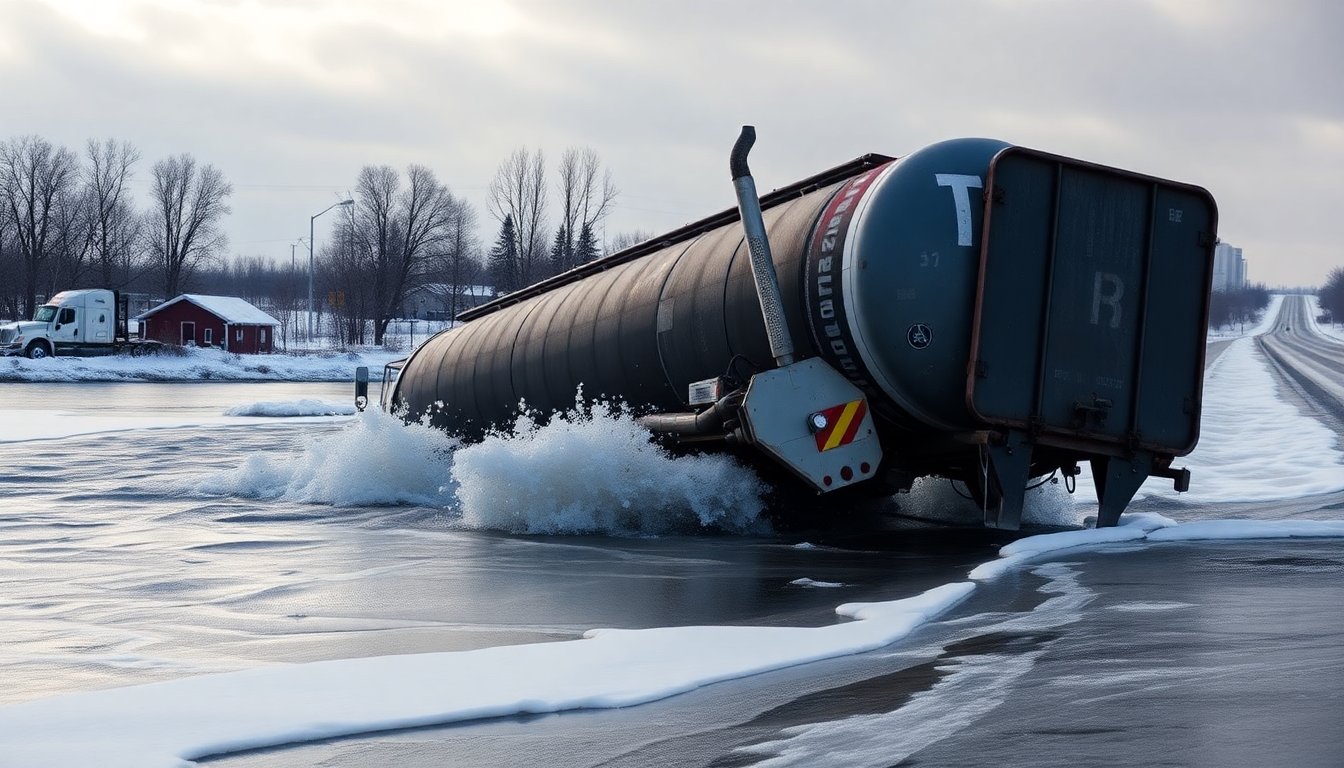 tanker crash into north saskatchewan river sparks environmental alarm 1762474359