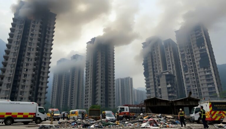 tragic hong kong residential fire leaves multiple casualties 1764200076